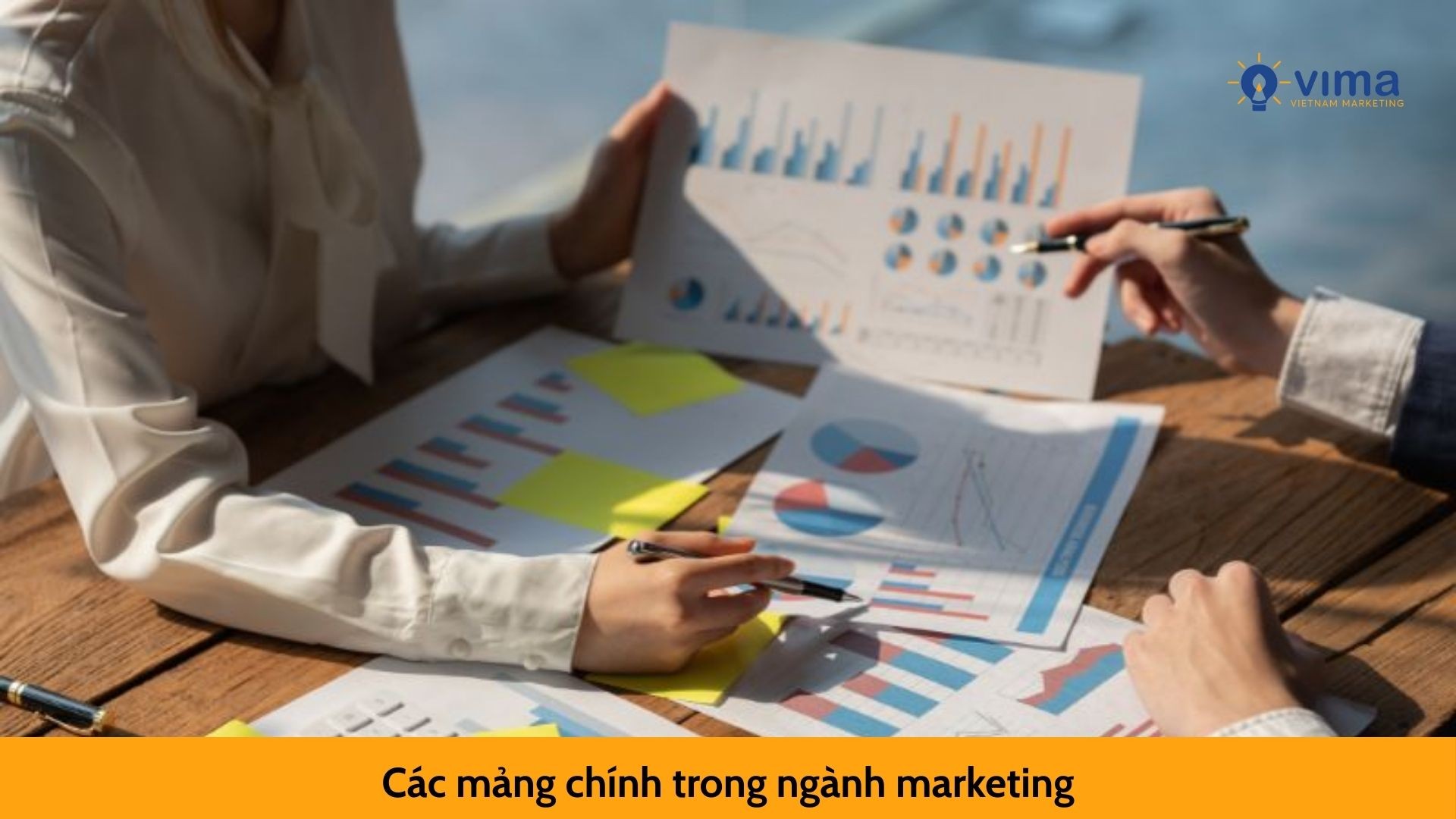 Các mảng chính trong ngành marketing